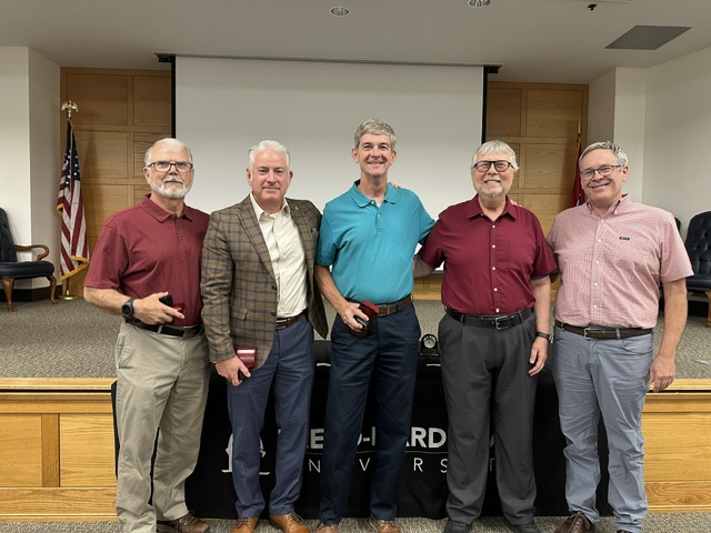 FHU faculty and staff with 30 years of service.