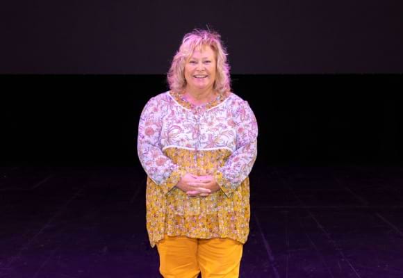 Kim Cook is recognized for 30 years of service to FHU.