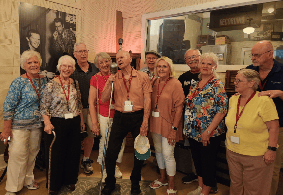 Golden Year Reunion group photo of singers