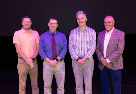 FHU faculty and staff members are recognized for 20 years of service.
