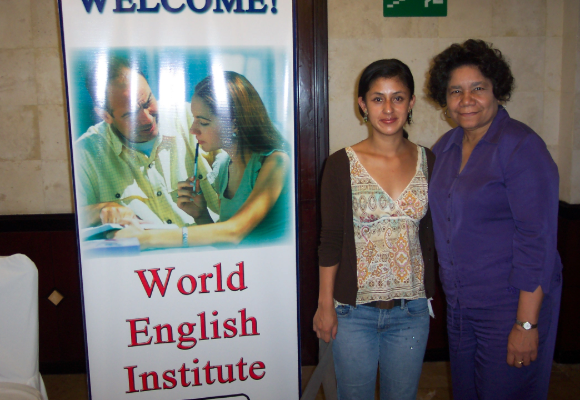 Dr. Elizabeth Saunders went on several mission trips in her lifetime, often teaching youth and adults.