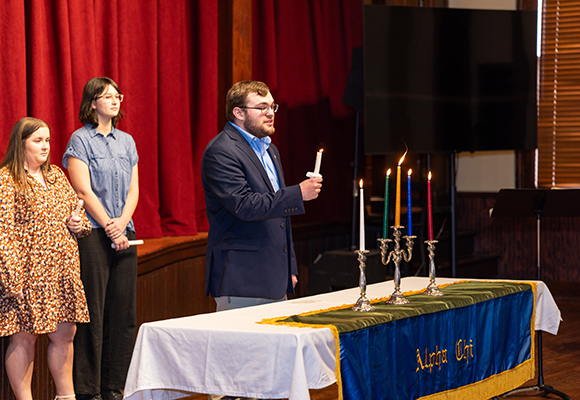 alpha chi student induction