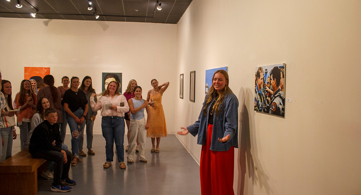 student art gallery