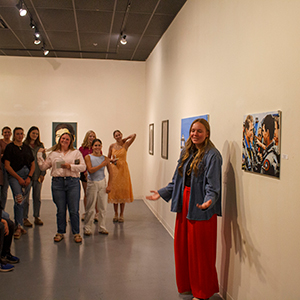 Art Students Showcase Capstone Senior Projects