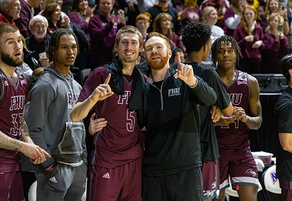 Drew Stutts with team player
