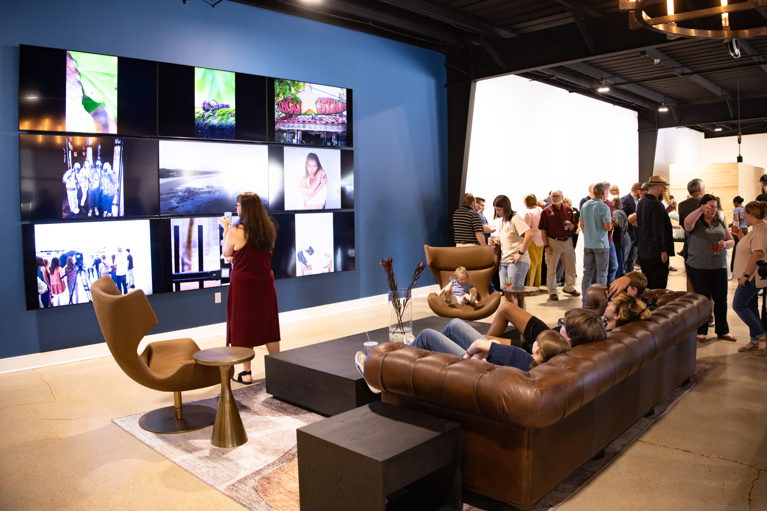 The Calendine-Davis photo studio spans more than 6,600 square feet and features an art gallery, digital gallery and classroom area.