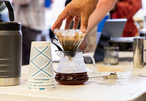 coffee being made