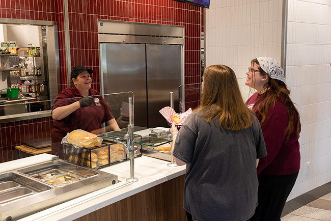 FHU dining hall