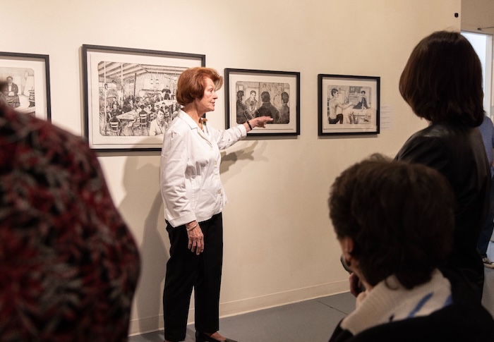 Freed-Hardeman University honored Professor Emerita Laquita Thomson’s upcoming retirement with her exhibition “20 Years: A Retrospective"