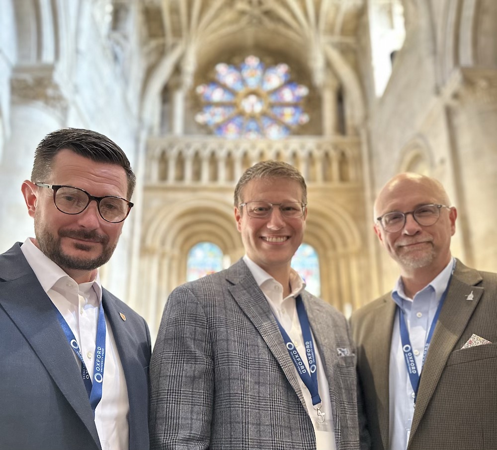 professors at a Cathedral in oxford