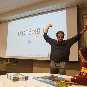 Piece by Piece, Puzzle Masters Compete in Speed Puzzle Showdown