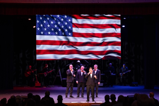 Hardeman Boys perform on Dryden Auditorium stage