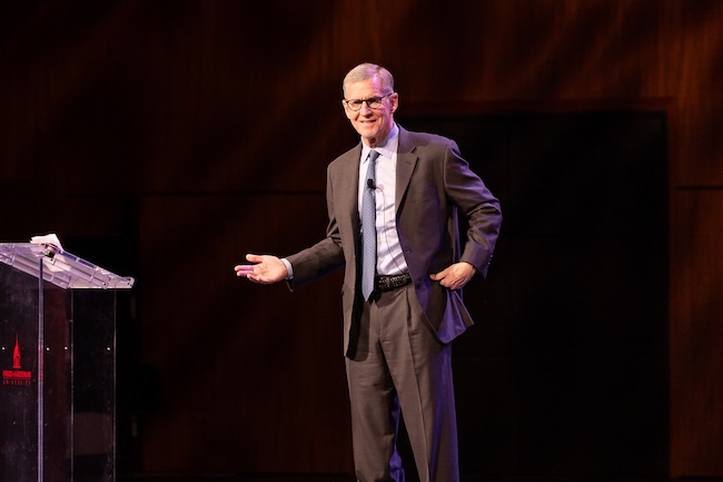 Gen. Stanley McChrystal speaks at FHU Benefit Dinner