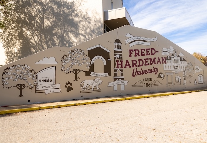 Mural on FHU campus