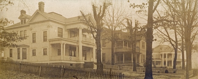 Three historic homes on Cason Street
