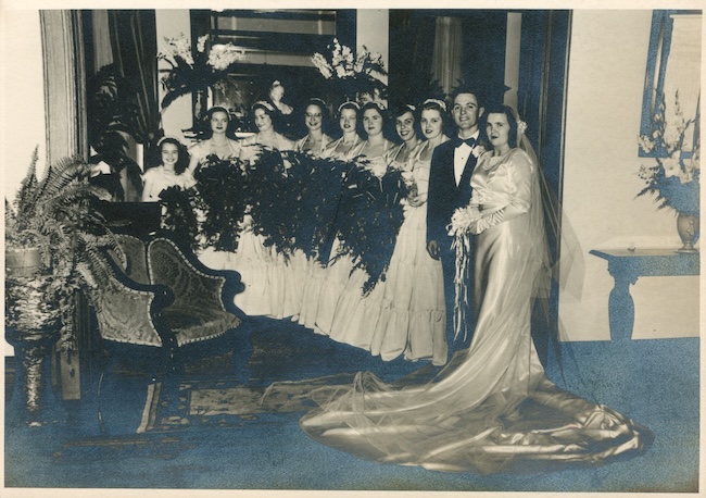 Naquin wedding party