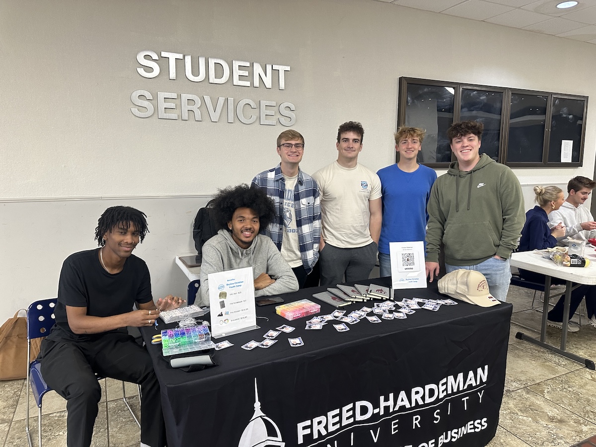 Personal selling students sell their products